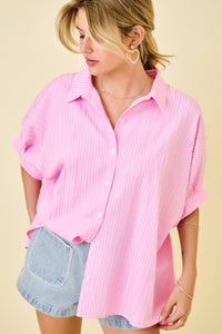 Striped Oversized Shirt