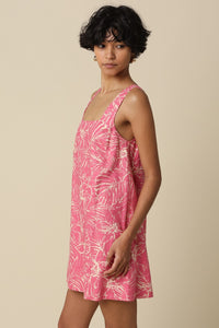 Delilah Floral Print Mini Dress