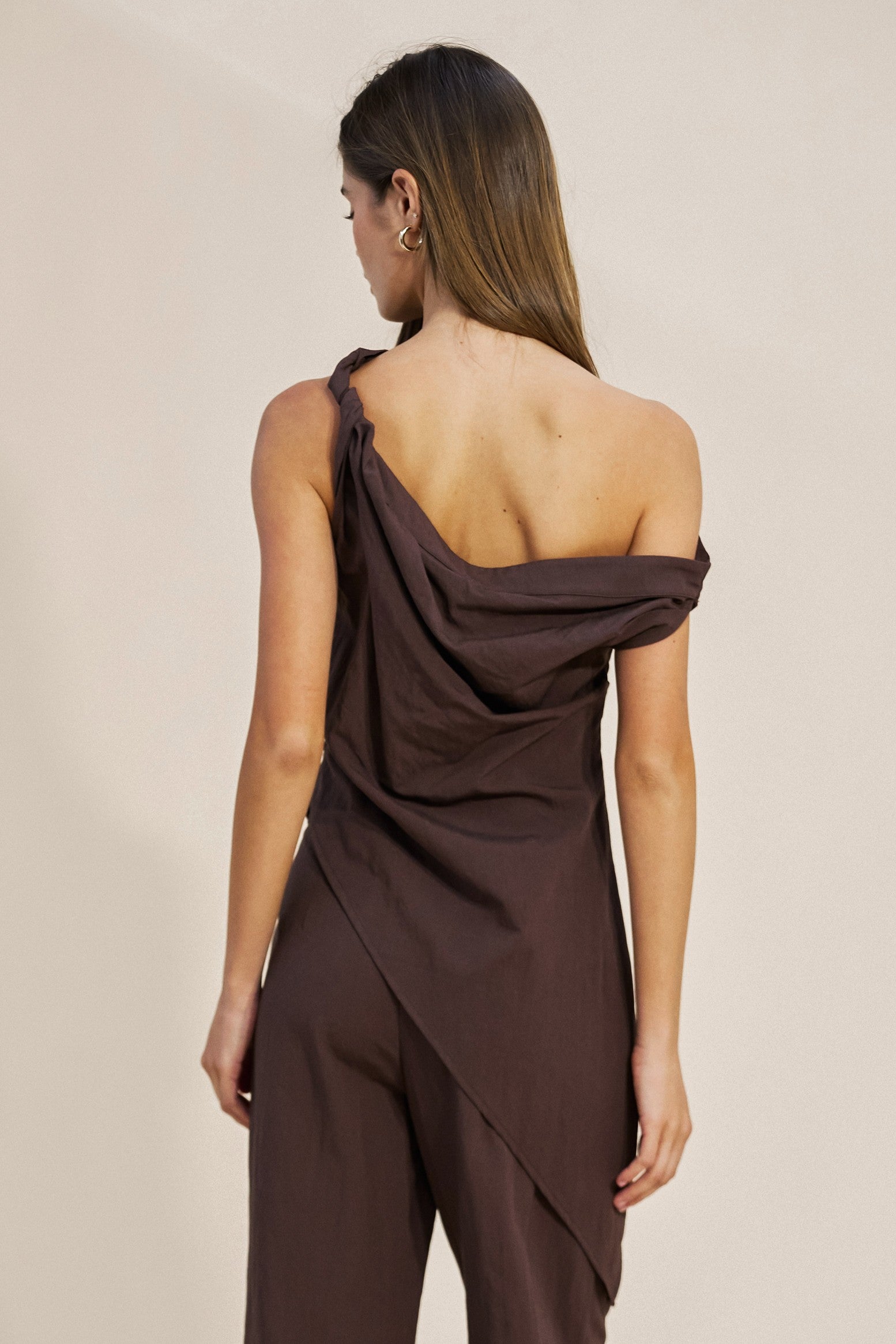 One Shoulder Asymmetrical Top