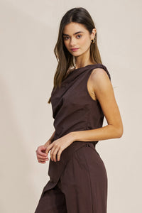 One Shoulder Asymmetrical Top