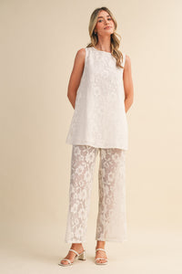 Lace Tunic & Pant Set