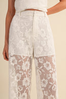 Lace Tunic & Pant Set