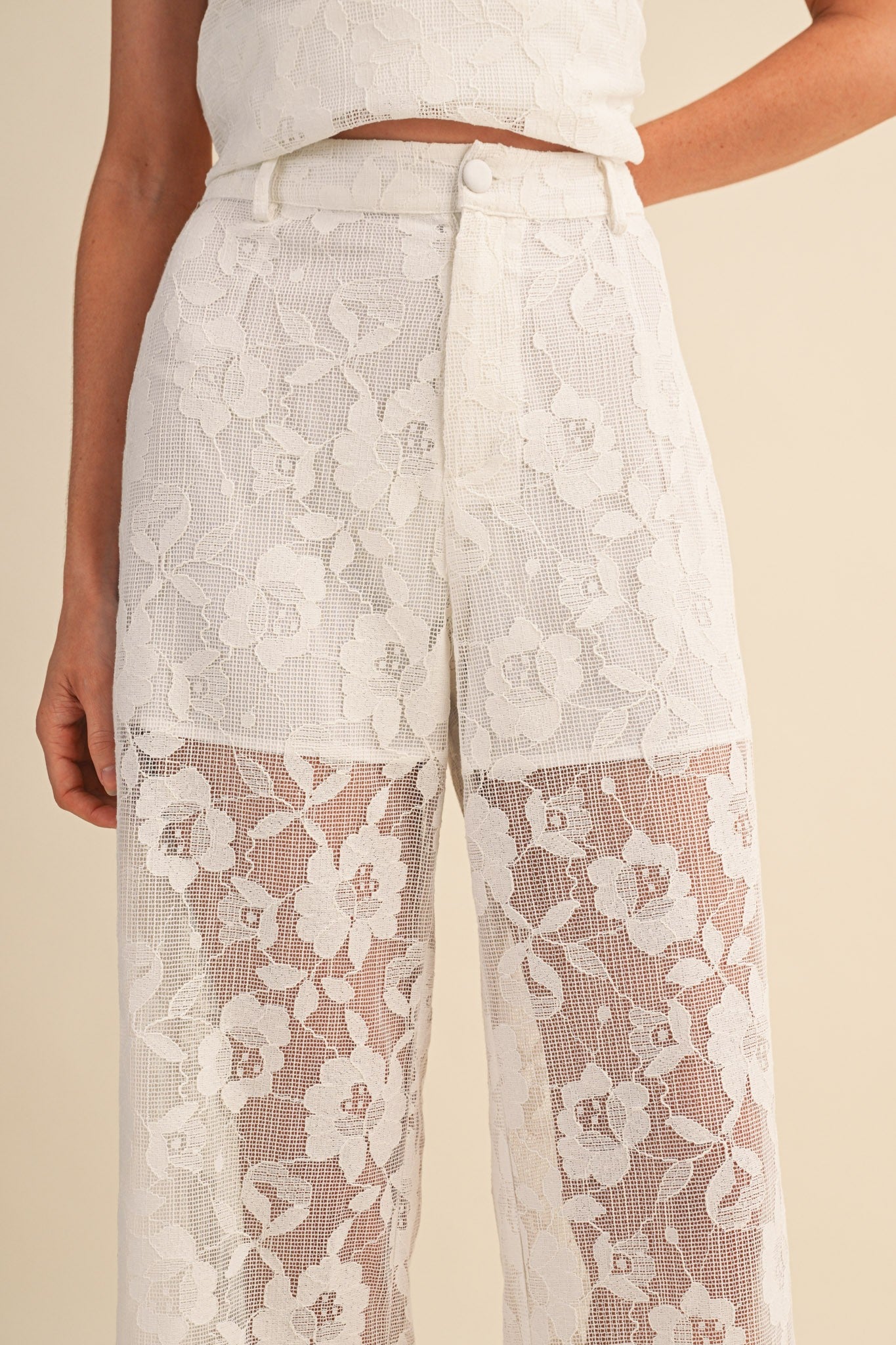 Lace Tunic & Pant Set