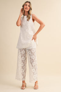 Lace Tunic & Pant Set