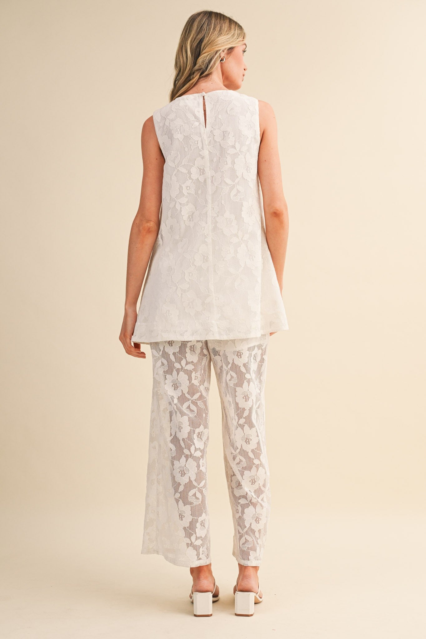 Lace Tunic & Pant Set
