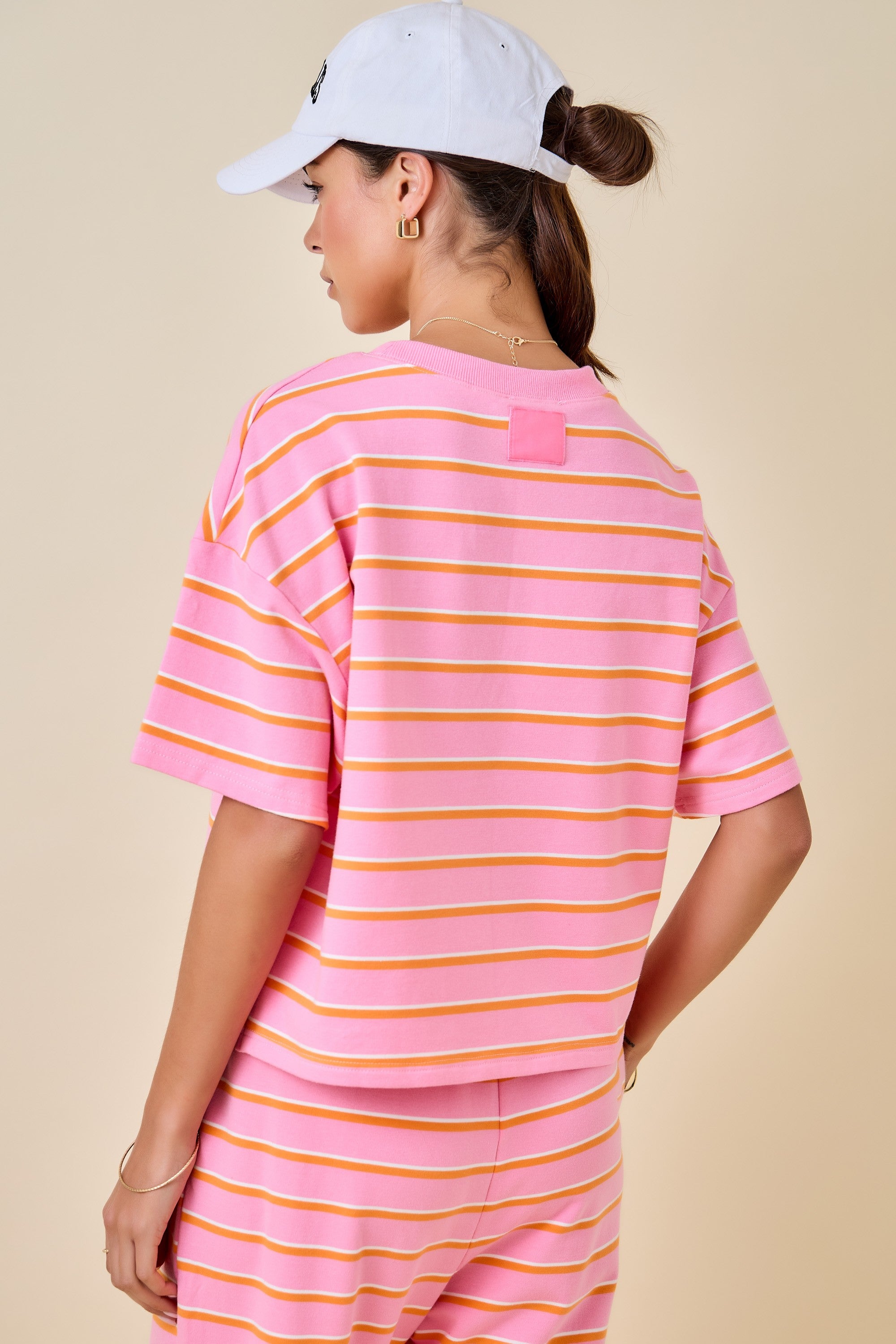 Striped Boxy Tee