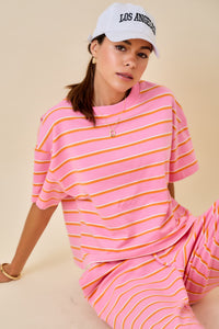 Striped Boxy Tee