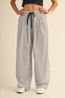 Check Print Pants