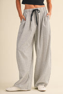 Check Print Pants