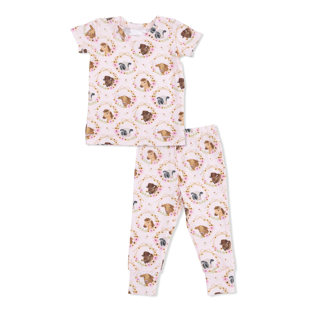 Farm Animals Floral Loungewear Set