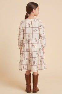 Western Embroidered Dress