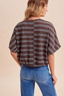 Striped Bubble Tee