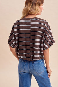 Striped Bubble Tee