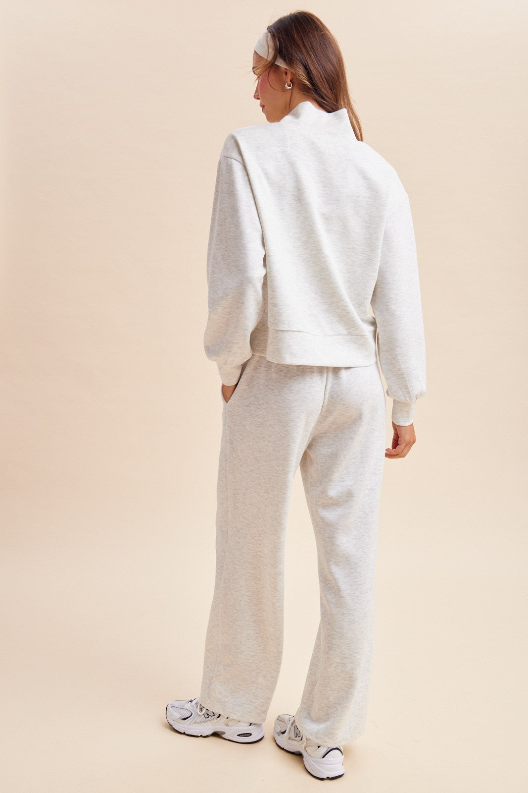 Scuba Half Zip Up Pullover Set