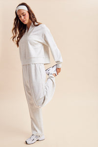 Scuba Half Zip Up Pullover Set