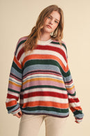 Striped Oversized Sweater