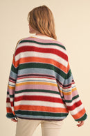 Striped Oversized Sweater