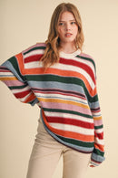 Striped Oversized Sweater
