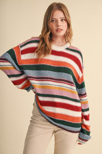Striped Oversized Sweater