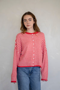 Striped Piper Cardigan