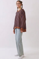 Mixed Stripe Sweatshirt