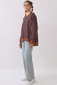 Mixed Stripe Sweatshirt