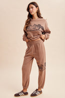Herding Horses Sweatshirt & Jogger Set