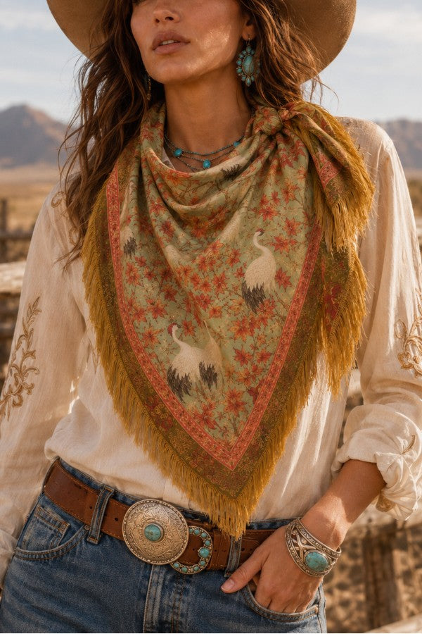 Fringed Scarf