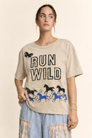 Run Wild Horse Tee
