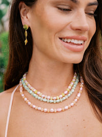 Waverly Beaded Pearl Necklace