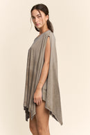 Cape T-Shirt Dress
