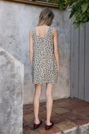Leopard Sleeveless Mini Dress