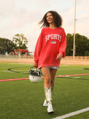 Sports Corded Sweatshirt