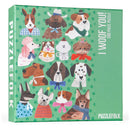 I Woof You 500 Piece Dog Puzzle
