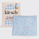 XL Hair Towel Wrap - Gingham