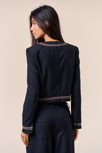 Embroidered Denim Jacket