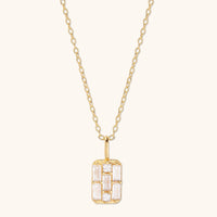 Sylvia 18K Gold Plated Sterling Silver Pendant Necklace