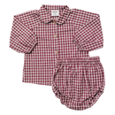 Red Gingham Peter Pan Outfit