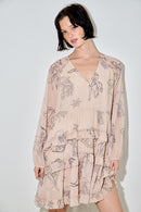 Cowgirl Print Mini Dress