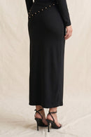 Studded Pencil Skirt