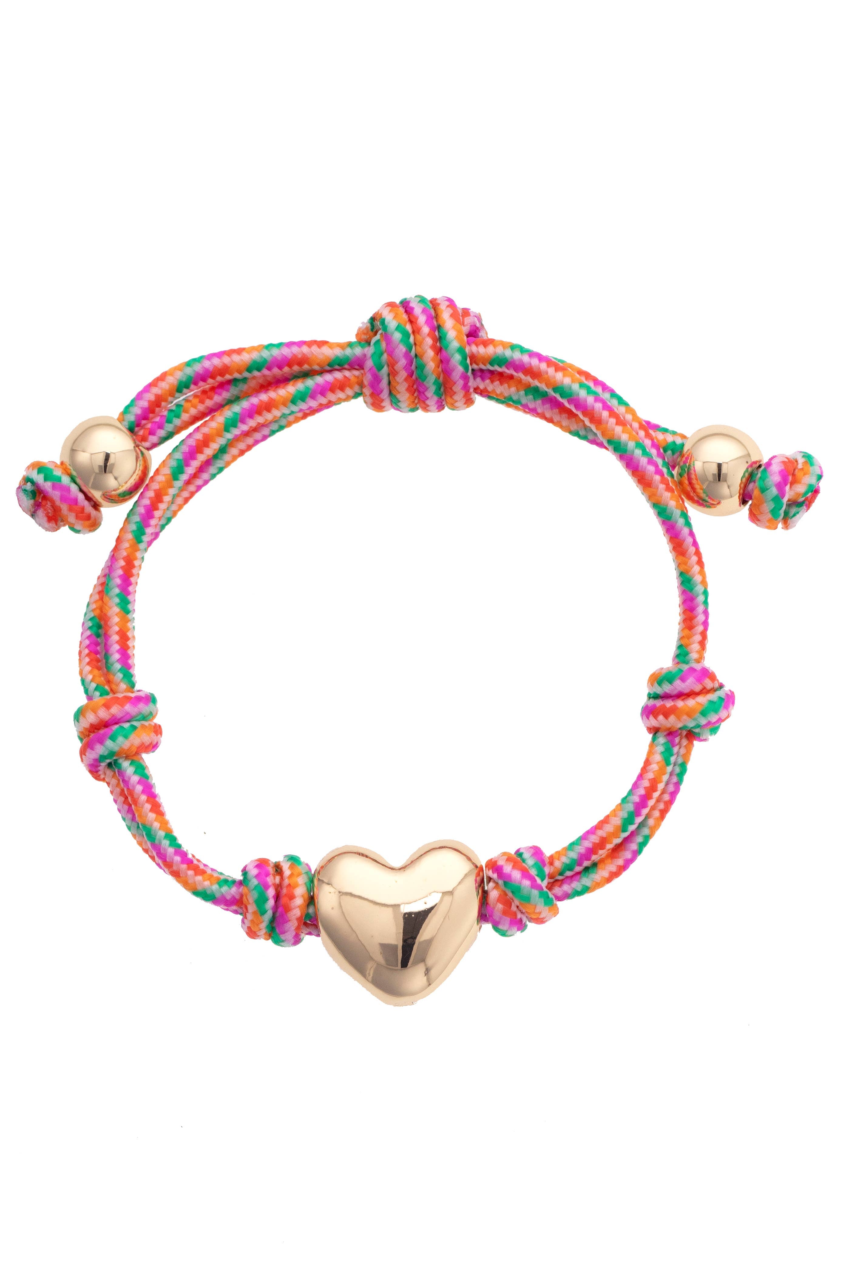Puffy Heart Paracord Bracelet