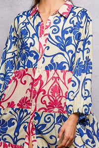 Bold Colorful Maxi Dress