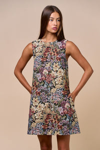 Floral Tapestry Dress