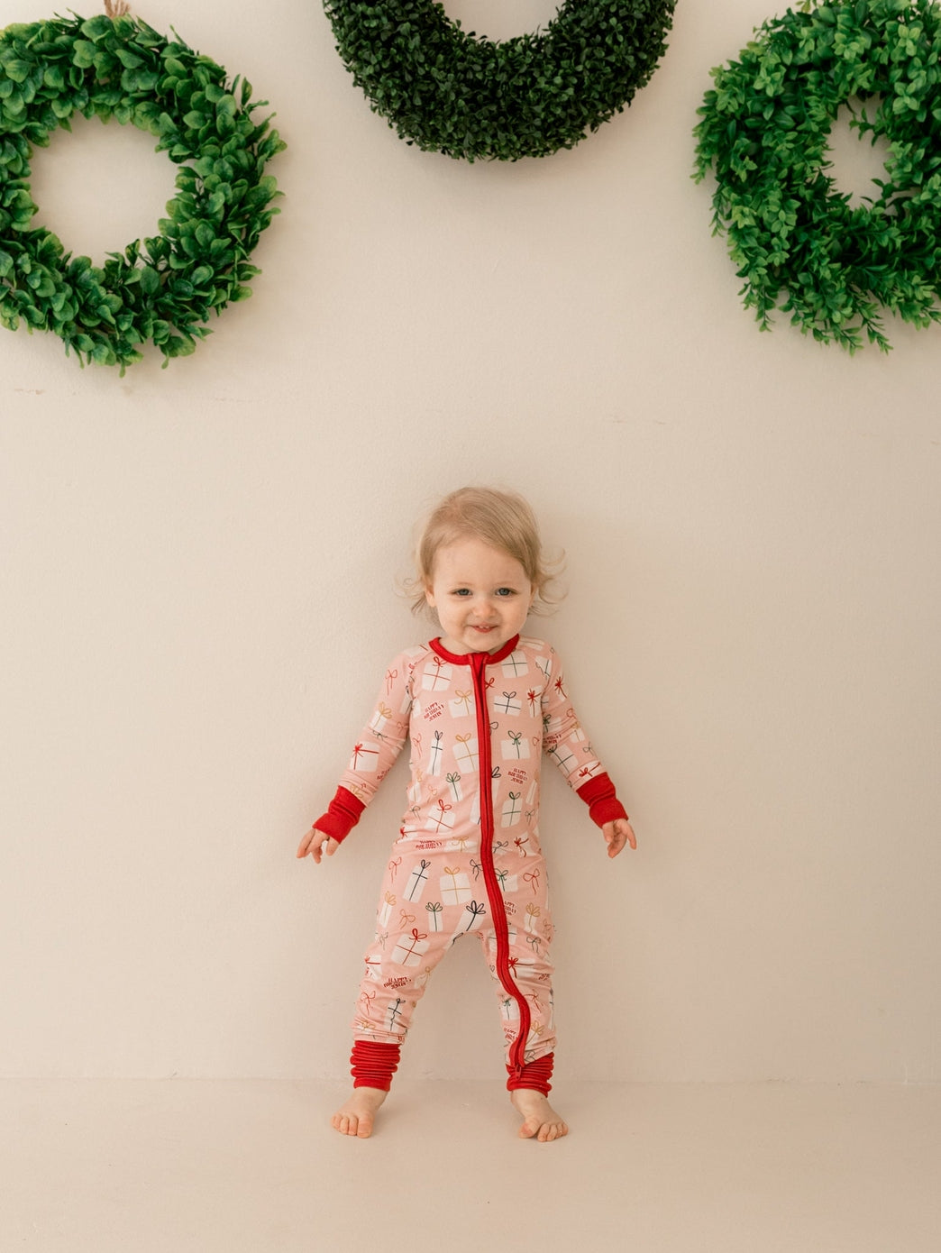 Happy Birthday Jesus Zipper Footie