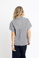 Signature Striped Blouse