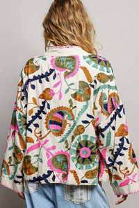 Stitch Embroidered Jacket