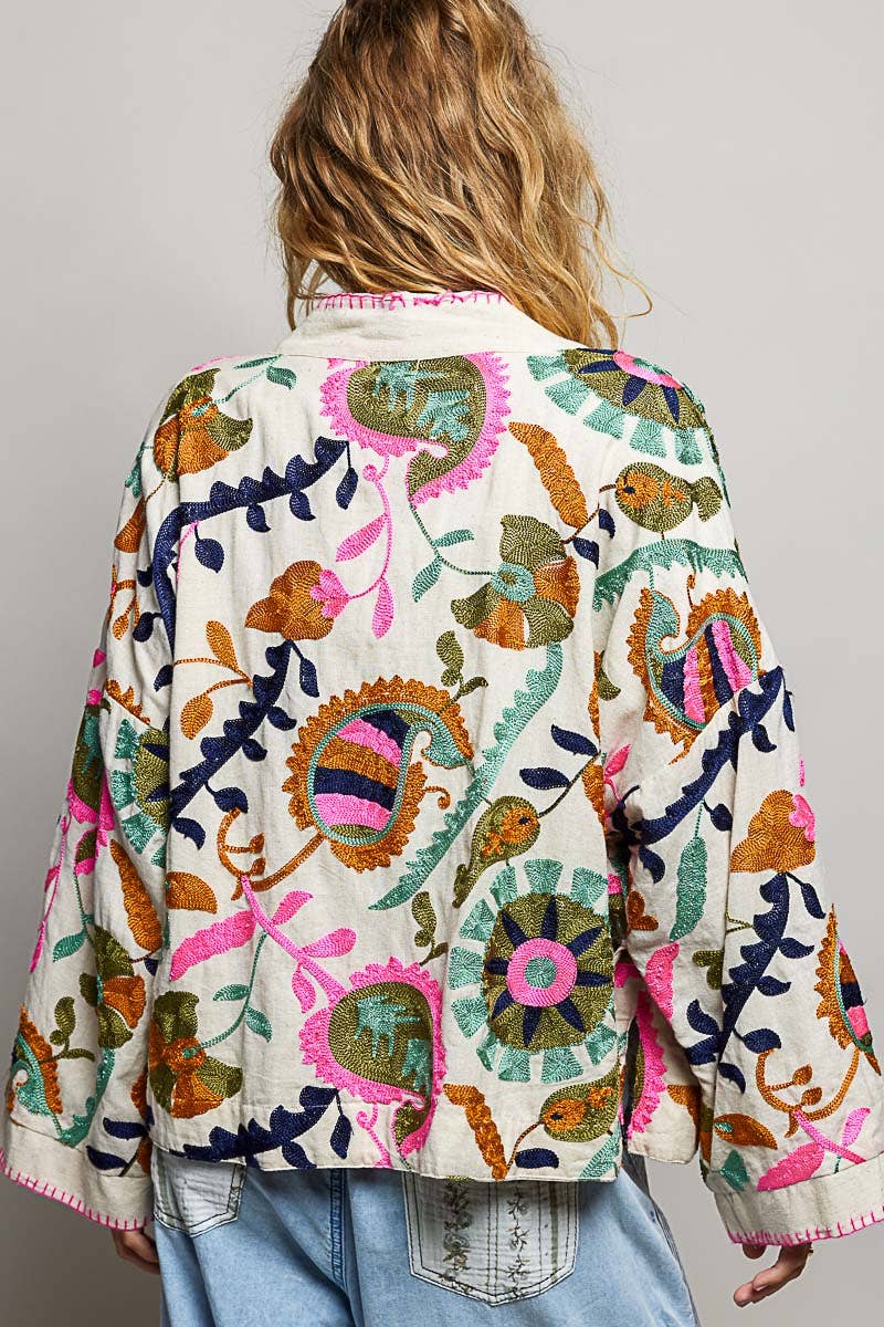 Stitch Embroidered Jacket