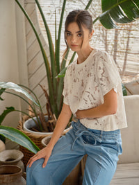 Floral Lace T-Shirt
