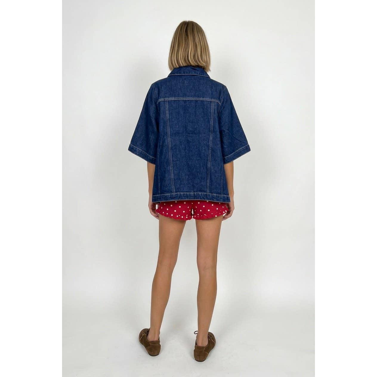 Cape Denim Jacket