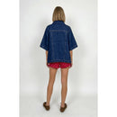 Cape Denim Jacket
